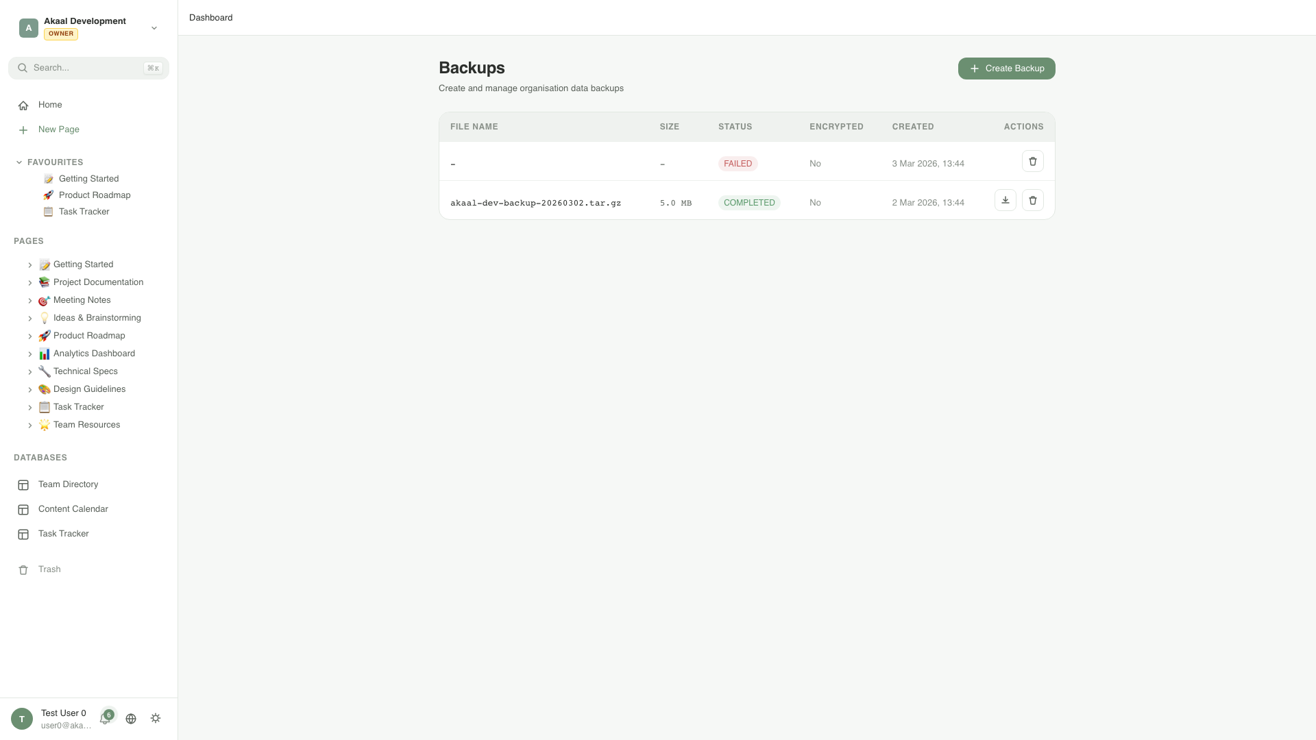 LibreDiary file storage settings showing storage provider configuration options